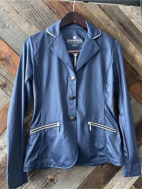 ROMFH Equestrian Horseback Riding Featherweight Blazer Size Women's 8 Regular